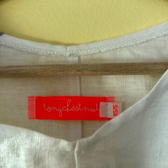 Hand painted polka dots top - Picture 4 of 4